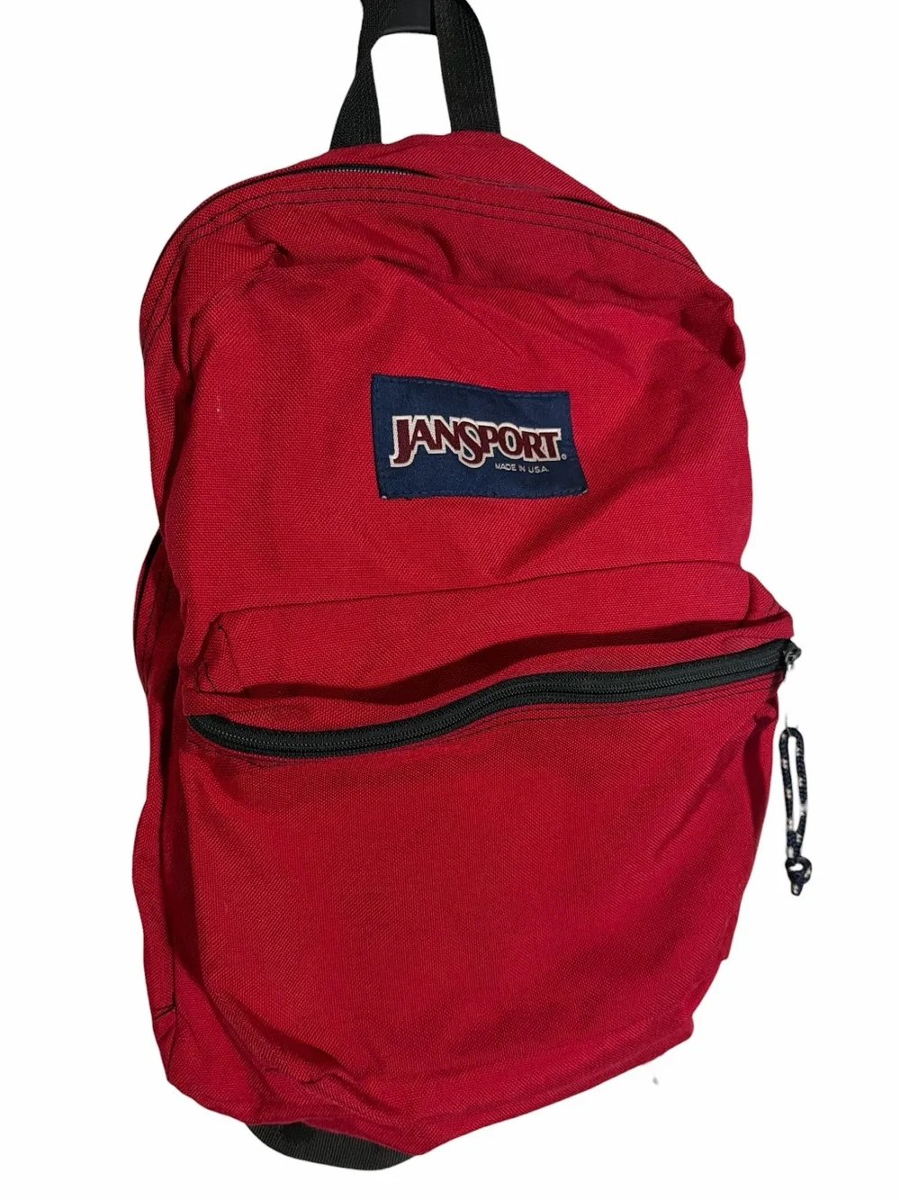 Vintage Jansport 1990s Red Backpack Bookbag